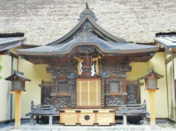 賽銭箱　神社据付